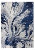 9' X 13' Blue Area Rug
