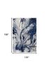 9' X 13' Blue Area Rug