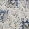 9' X 13' Blue and Gray Area Rug