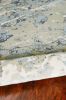 9' X 13'  Polyester Sand Grey Area Rug