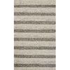 9' X 13' Wool Grey Or  White Area Rug