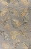 3' X 5' Grey Hand Tufted Tropical Palms Indoor Area Rug