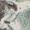 5' X 8' Seafoam Watercolor Indoor Area Rug