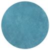 6' Highlighter Blue Round Indoor Shag Rug