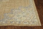 6' Sage Green Round Hand Woven Area Rug