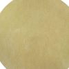 6' Round  Polyester Canary Yellow Area Rug