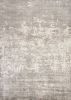 3' X 5' Beige Abstract Hand Loomed Area Rug