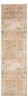 7' Champagne Beige Machine Woven Damask Indoor Runner Rug