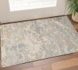 3' X 5' Sand Abstract Area Rug