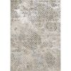 3' X 5' Sand Geometric Distressed Area Rug