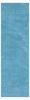 8' Highlighter Blue Indoor Shag Runner Rug