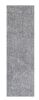 8' Grey Heather Plain Runner Rug