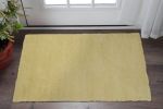 3' X 5' Canary Yellow Indoor Shag Rug