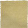 3' X 5' Canary Yellow Indoor Shag Rug