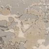 7' X 10' Sand Grey Machine Woven Abstract Indoor Area Rug