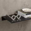 Hammered Silver Metal Eyeglasses Sculpture