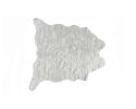 5' X 8' Gray Faux Fur Area Rug