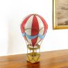 8.5" X 8.5" X 14.5" Vintage Hot Air Balloon