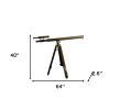 2.6" X 40" X 64" Victorian Marine Telescope