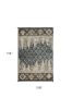 9' X 12' Slate Blue Machine Woven Pinegrove Lodge Indoor Area Rug