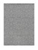 9' X 13' Grey Hand Tufted Space Dyed Floral Ogee Indoor Area Rug