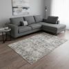8' X 10' Gray Hand Loomed Area Rug