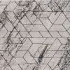 3' X 5' Ivory Geometric Pattern Area Rug