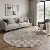 8' Natural Round Area Rug
