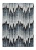 94 X 130 Blue Ivory  Polypropylene Rug