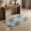 3' X 5' Grey Or  Brick Polypropylene And  Polyester Rug