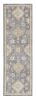 8' Sage Green Machine Woven Vintage Traditional Indoor Runner Rug