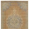 63 X 91 Coffee Wool Rug