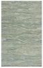 3' X 5' Seafoam Blue Hand Tufted Abstract Indoor Area Rug
