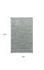 3' X 5' Slate Grey Hand Tufted Abstract Indoor Area Rug