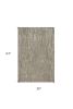 3' X 5' Sand Hand Tufted Abstract Indoor Area Rug