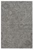 3' X 5' Grey Hand Tufted Abstract Indoor Area Rug