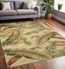 63 X 99 Ivory  Wool Rug