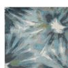 3' X 5' Teal Floral Area Rug