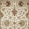 96 X 126 Champagne Wool Rug