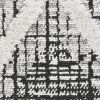 3' X 5' Charcoal Geometric Area Rug