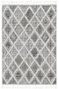 3' X 5' Charcoal Geometric Area Rug