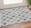 3' X 5' Charcoal Geometric Area Rug