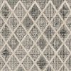 94 X 130 Charcoal Polyester Rug