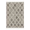 94 X 130 Charcoal Polyester Rug