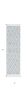 8' Runner Gray and Ivory Abstract Runner Rug