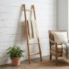 59" X 18" X 2"  Brown Decorative Ladder Shelve