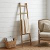 72" X 18"X 2" Brown Decorative Ladder Shelve