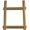 72" X 18"X 2" Brown Decorative Ladder Shelve