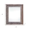 22X28 Natural Weathered Grey Picture Frame With Plexiglass Holder