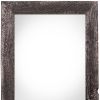 11X14 Rustic Smoky Black Picture Frame With Plexiglass Holder